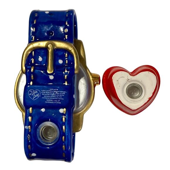 VANDOR Time Piece I Love Lucy Watch Salt and Pepper Shaker Set 14133 Vintage - Picture 8 of 9